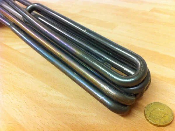 looped element immersion heater